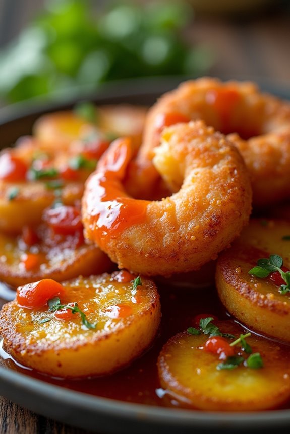 acaraj with plantain twist