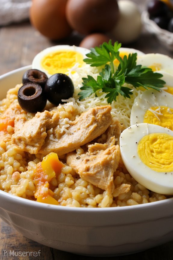 aji de gallina quinoa bowl