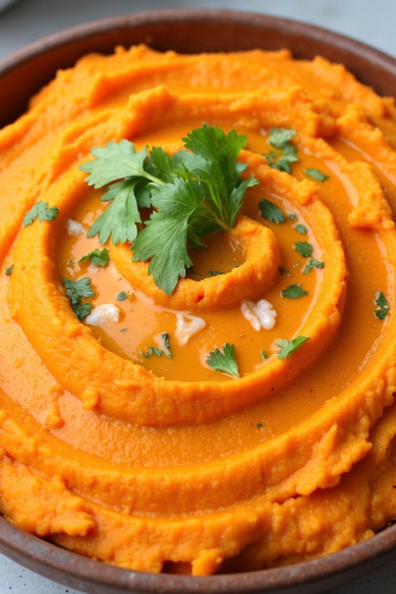 aji panca sweet potato mash