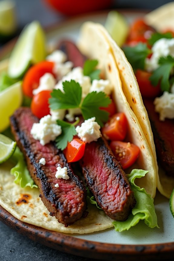 argentine steak taco delight