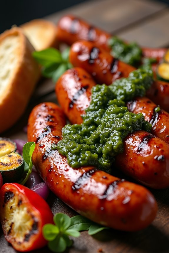 argentinian grilled chorizo delight