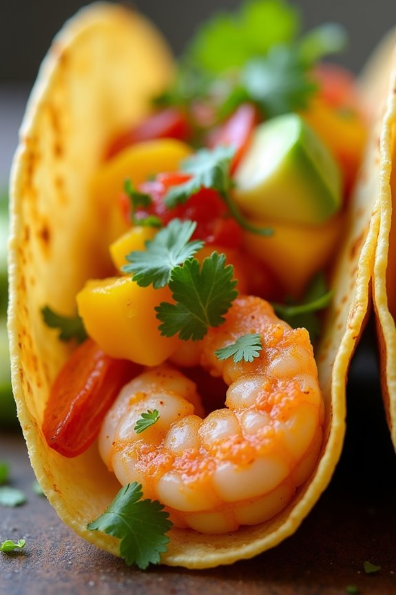 argentinian shrimp taco delight