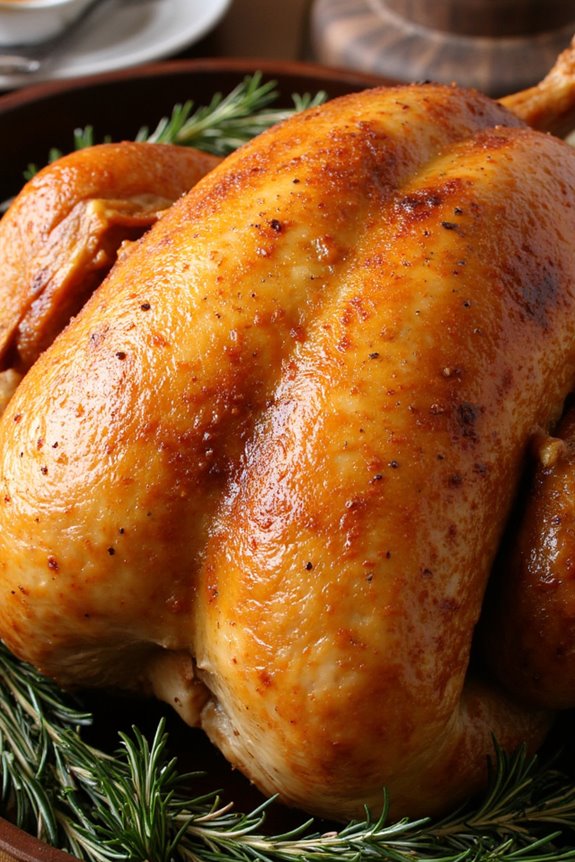 aromatic turmeric ginger turkey