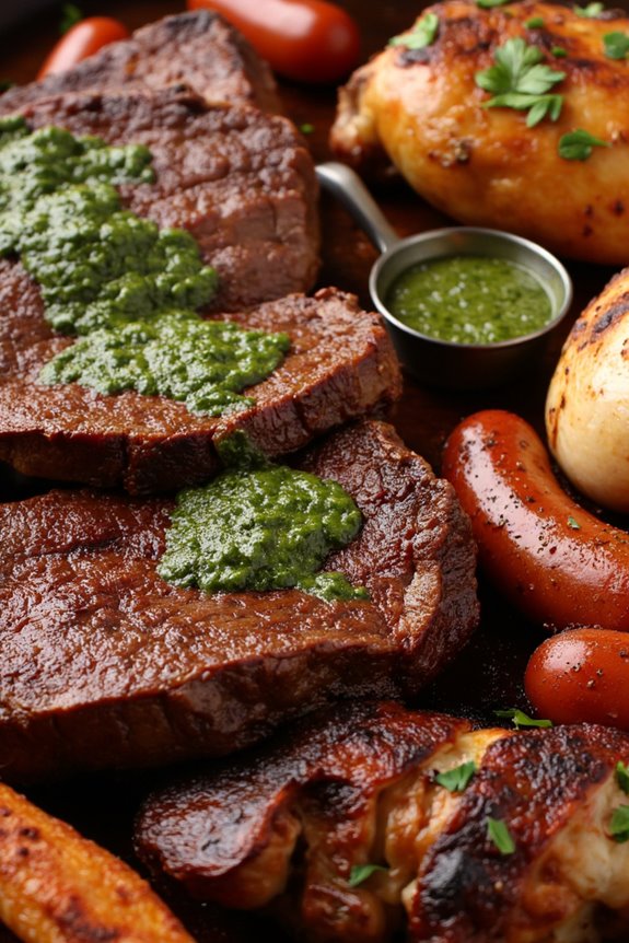 authentic argentine communal grilling