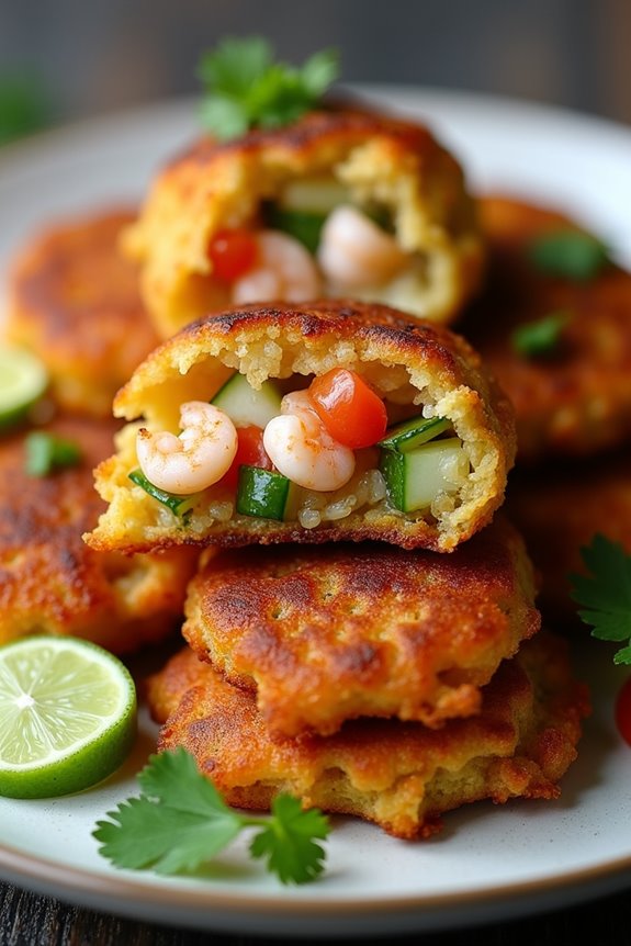 authentic brazilian black eyed pea fritters