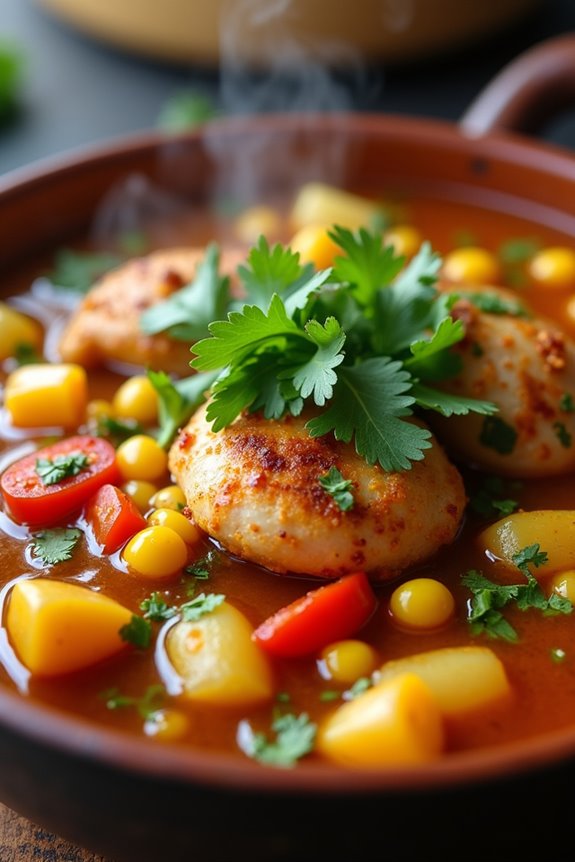 authentic colombian chicken casserole