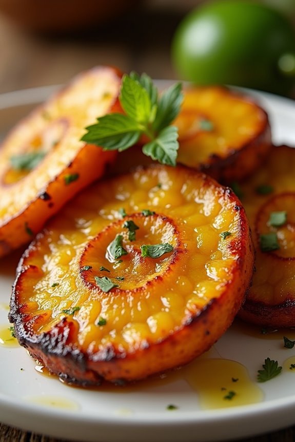 baked plantains colombian delight