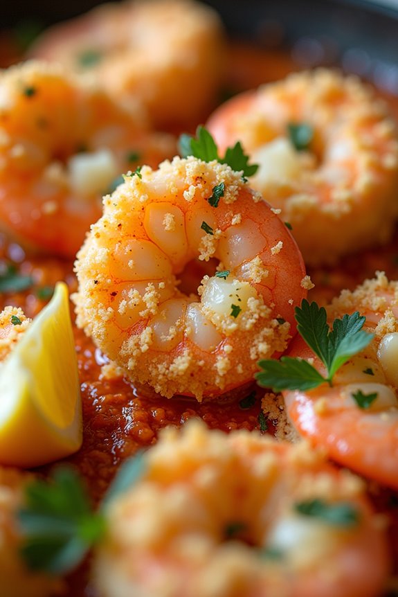 baked shrimp with parmesan