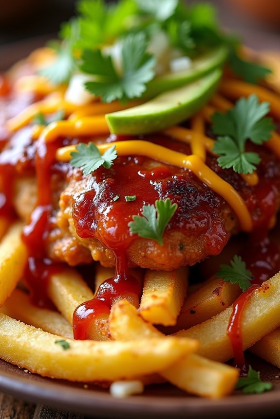 bbq chicken street food delight