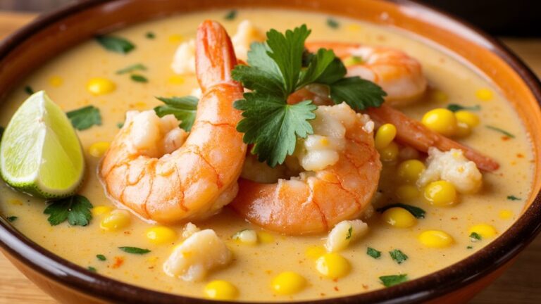 bold and creamy shrimp soup