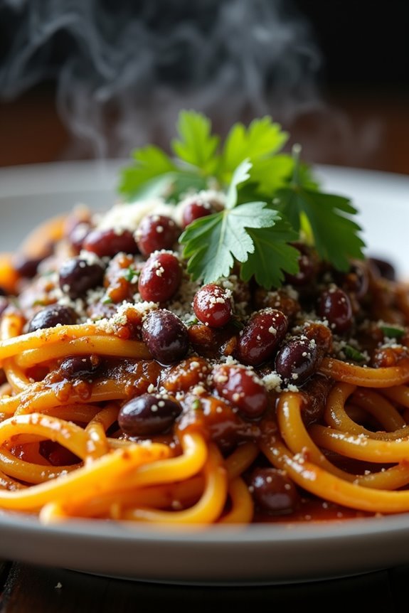 brazilian black bean pasta