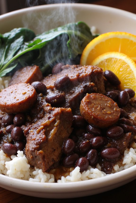 brazilian communal black bean stew