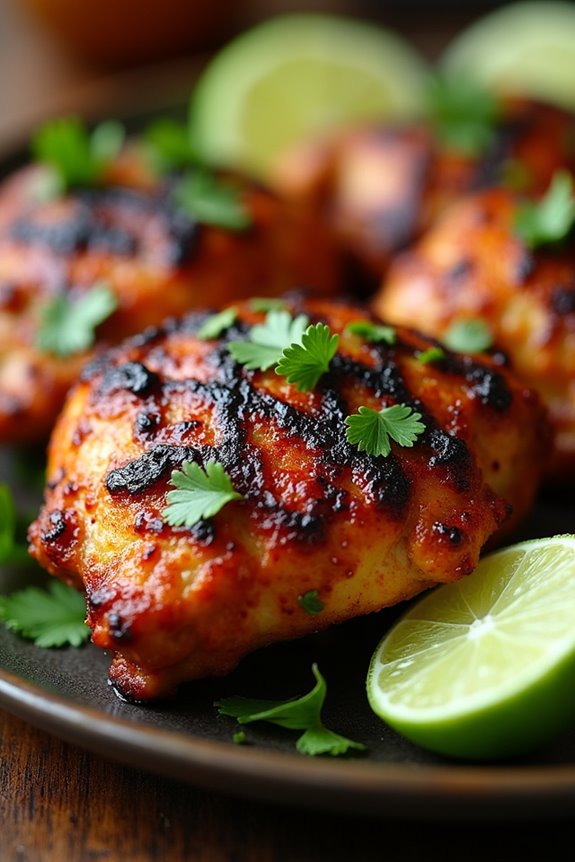 brazilian flavored grilled chicken