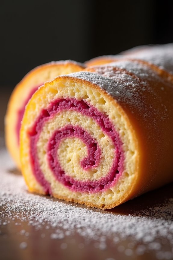 brazilian rolled guava cake