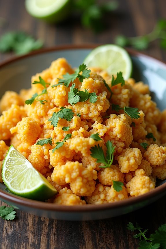 brazilian spiced cauliflower rice