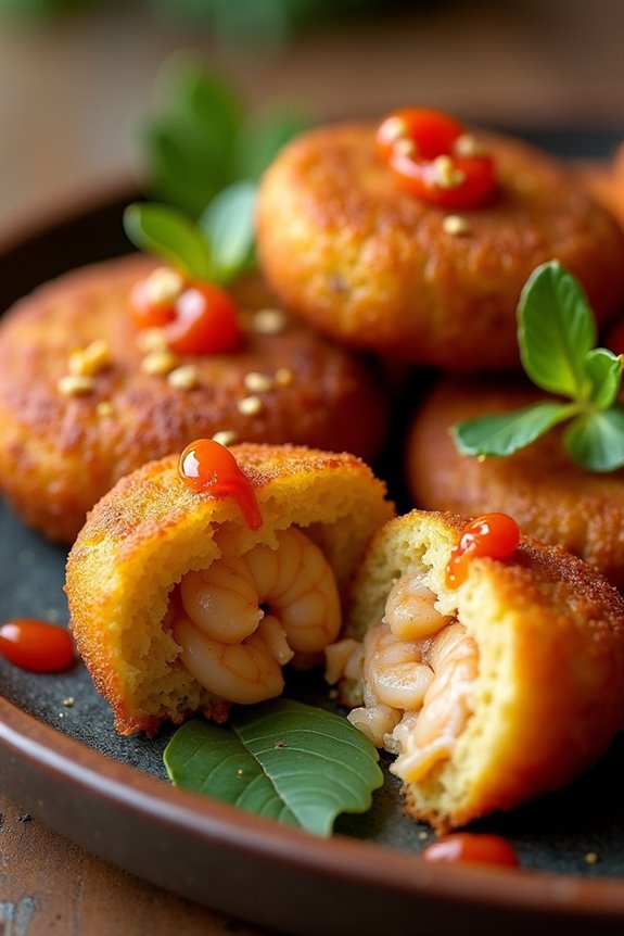 brazilian spicy fritters delight