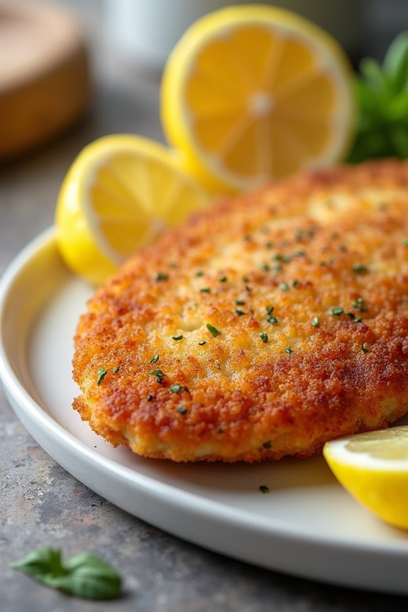 breaded meat cutlet delight