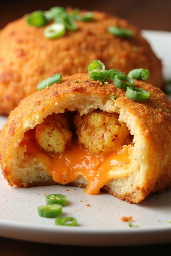 buffalo cauliflower stuffed potatoes