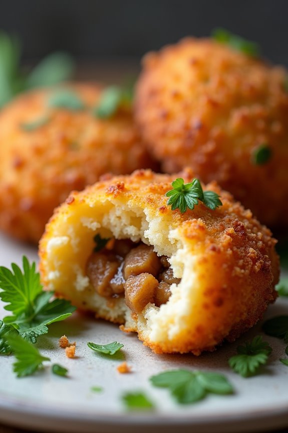 bulgur meat croquettes delight