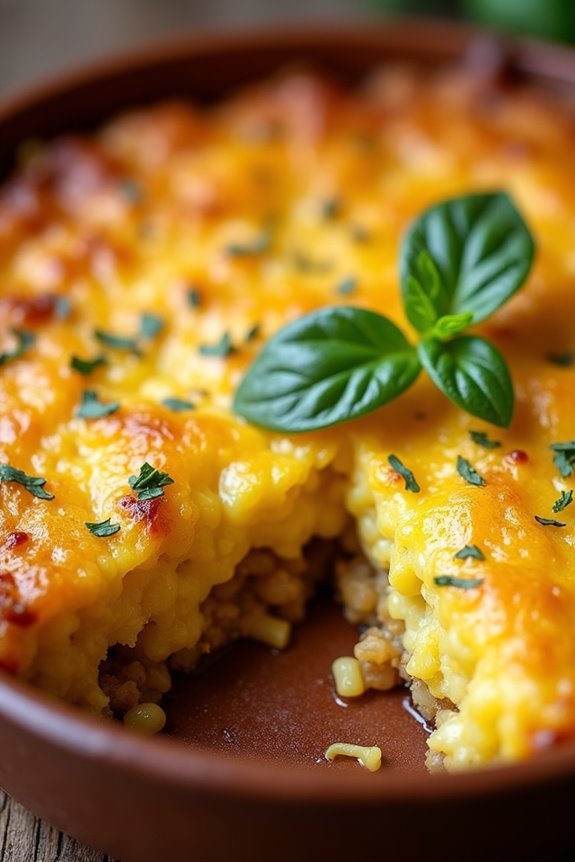 caramelized onions enhance pastel