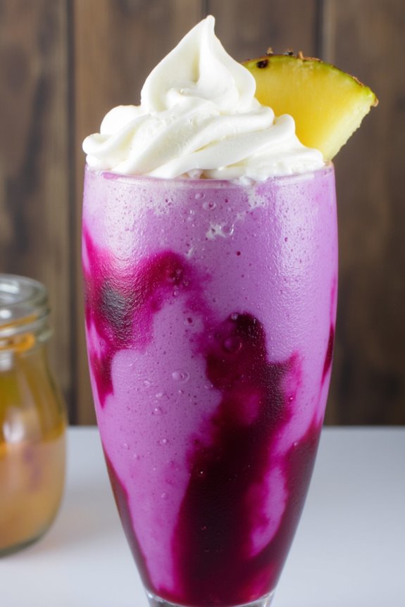 charming chicha morada float