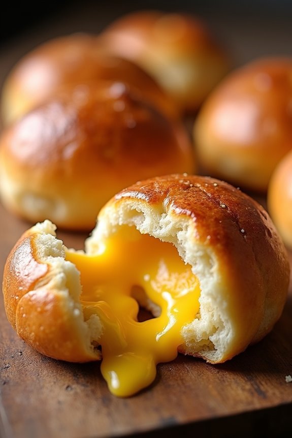 cheese stuffed bread rolls recipe