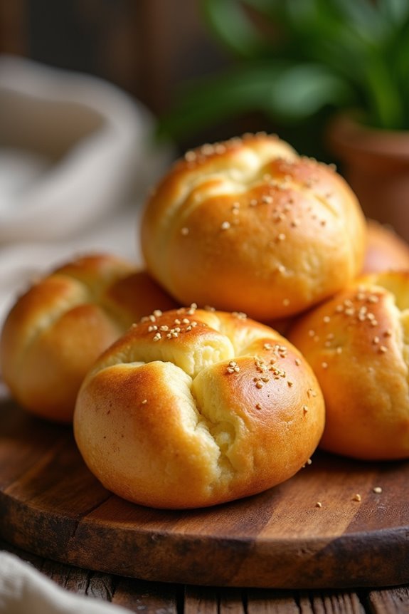 cheesy brazilian bread rolls