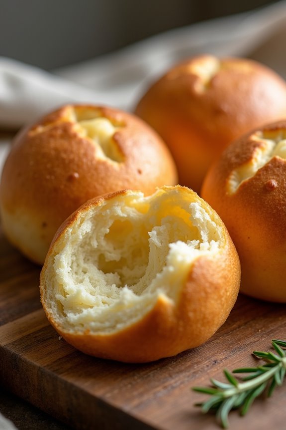 cheesy brazilian bread rolls