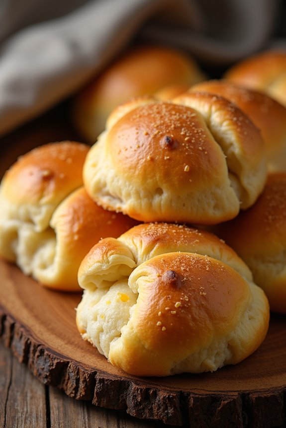 cheesy colombian breakfast rolls