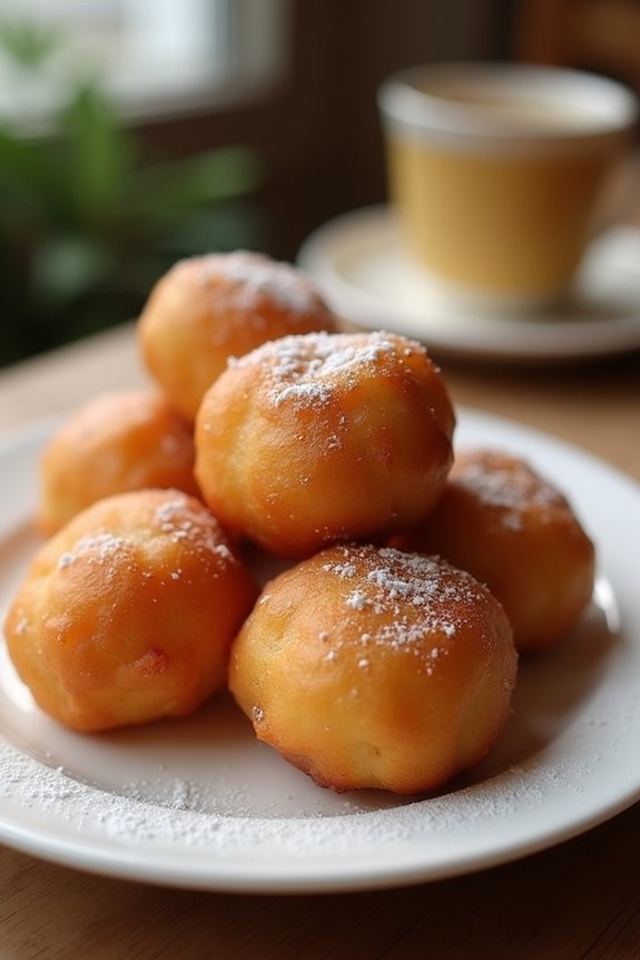 cheesy colombian fried dough