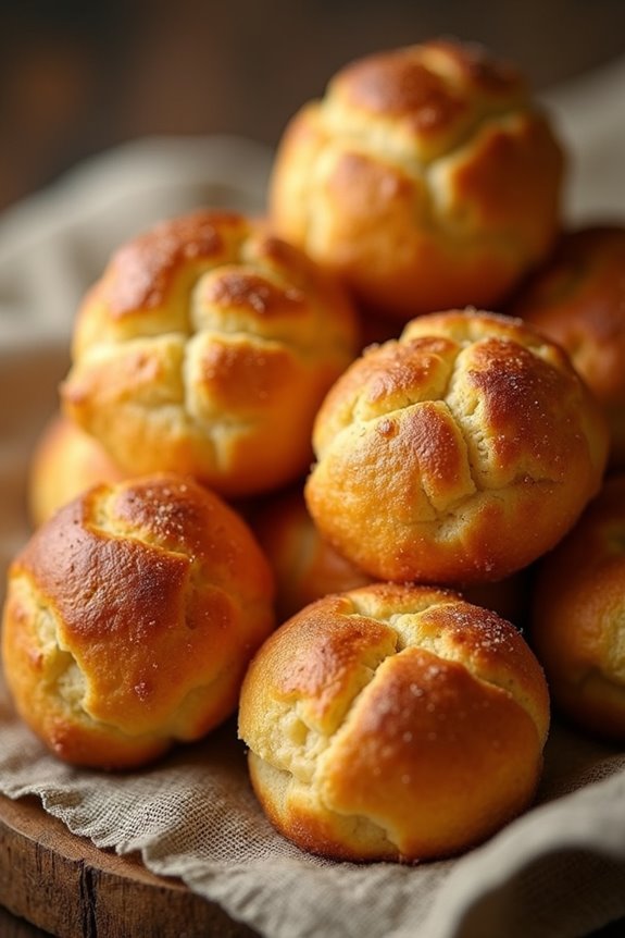 cheesy gluten free brazilian rolls