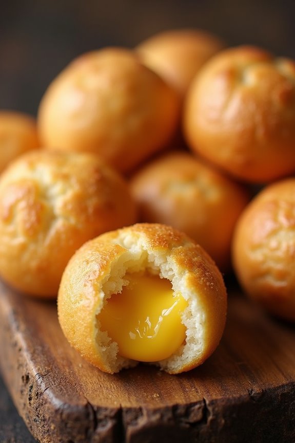 cheesy gluten free bread bites