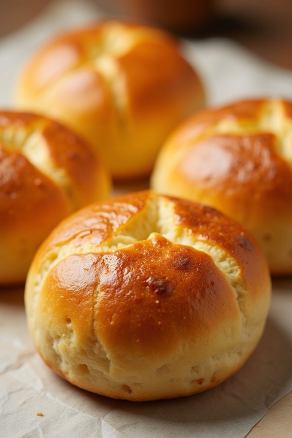 cheesy gluten free cassava bread