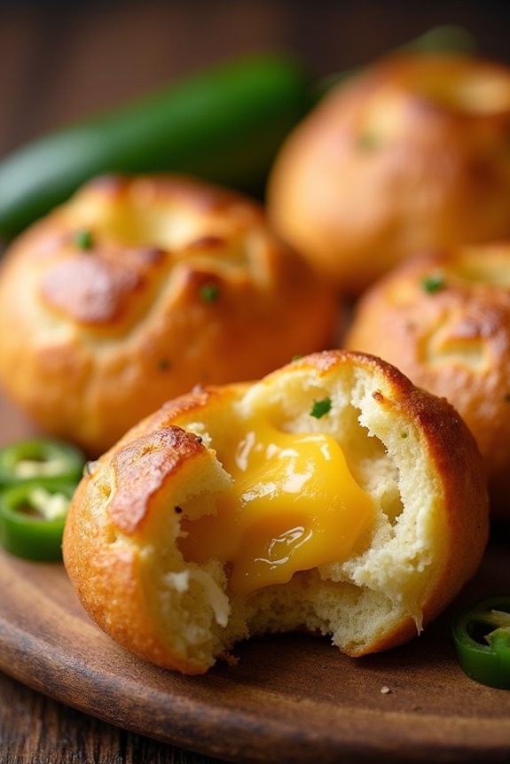 cheesy jalape o bread delight