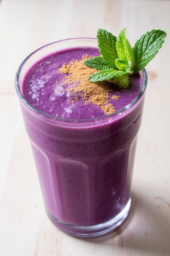 chicha morada smoothie delight