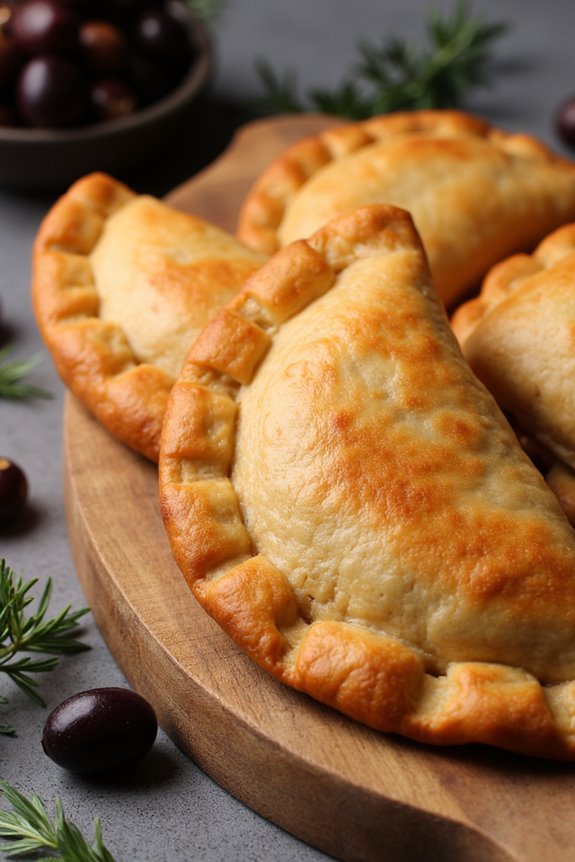 chicken and olive empanadas