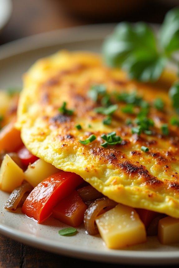 chilean breakfast omelette delight
