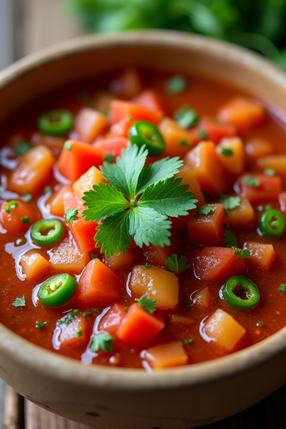 chilean condiment bursting flavor