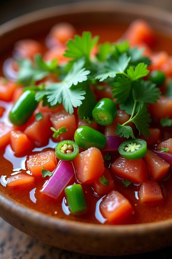 chilean condiment bursting flavor