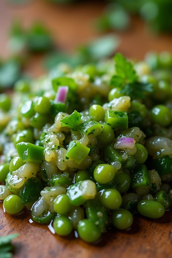 chilean condiment with freshness