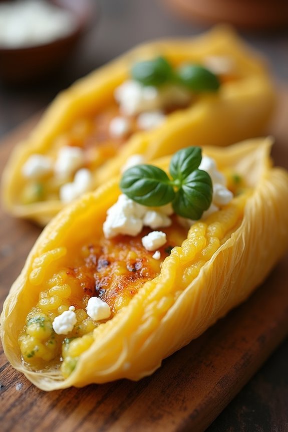 chilean corn husk parcels