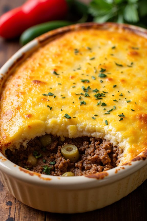 chilean corn pie delight