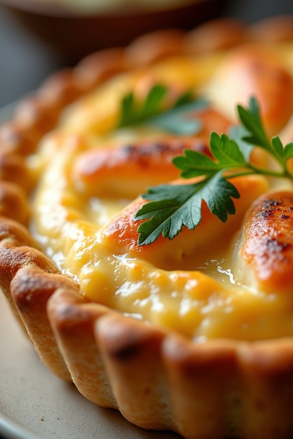 chilean crab pie delight