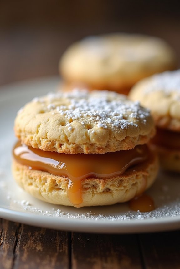 chilean dulce de leche cookies