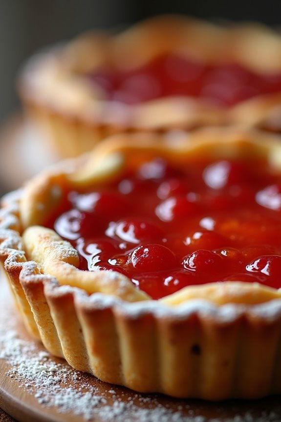 chilean fruit jam tart