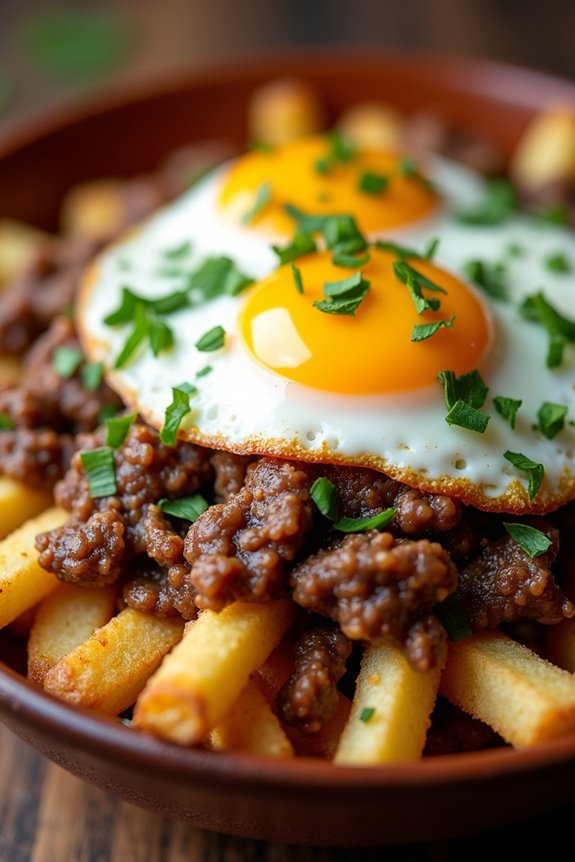 chilean hearty breakfast bowl