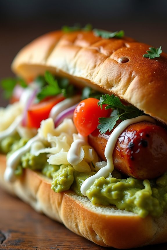chilean loaded hot dog