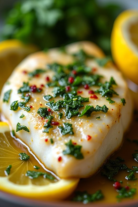 chilean sea bass chimichurri delight