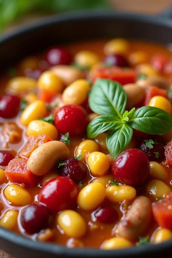 chilean stew with cranberries