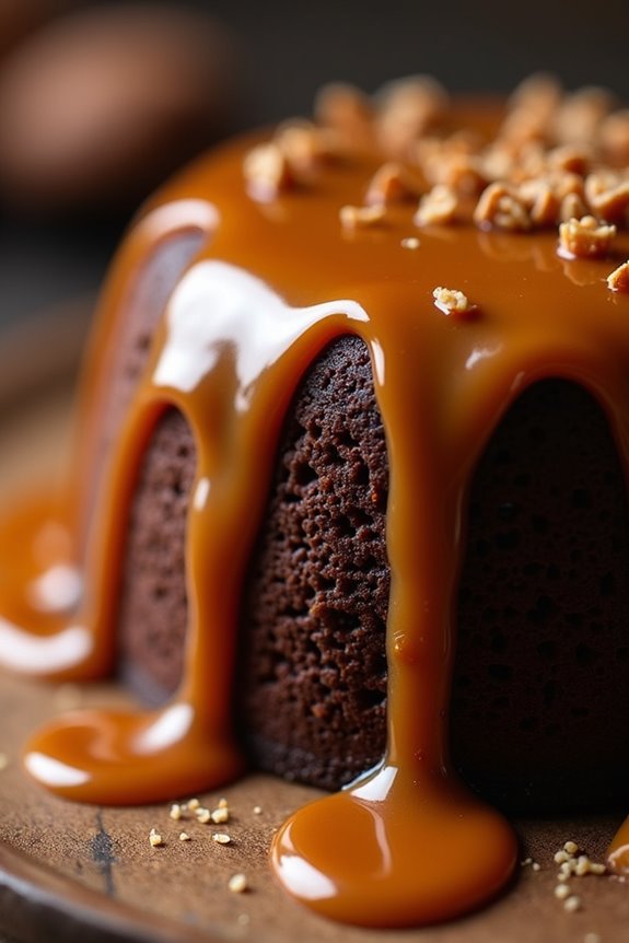 chocolate caramel dessert delight